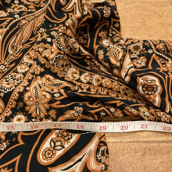 H&M Paisley Print Dress - Brown and Black - Picture 7 of 11